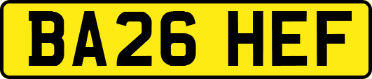 BA26HEF