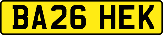 BA26HEK