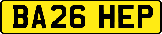 BA26HEP
