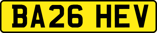 BA26HEV