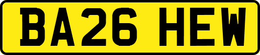 BA26HEW