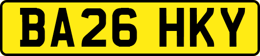 BA26HKY
