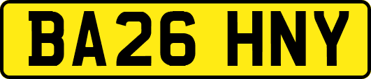 BA26HNY