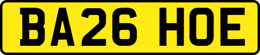 BA26HOE