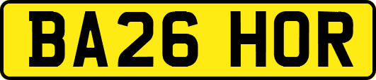 BA26HOR
