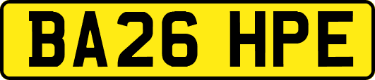 BA26HPE