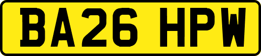 BA26HPW
