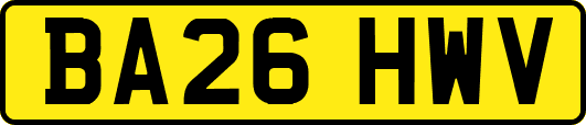 BA26HWV