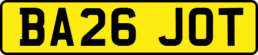 BA26JOT