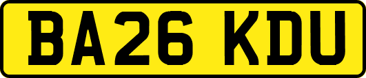 BA26KDU