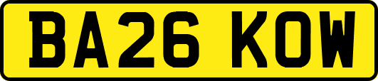 BA26KOW