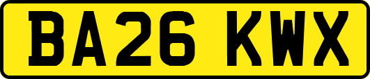 BA26KWX