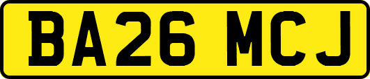 BA26MCJ