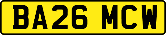 BA26MCW