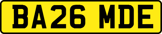 BA26MDE