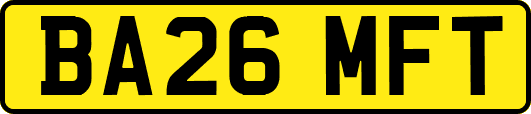 BA26MFT