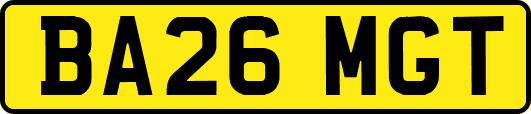 BA26MGT