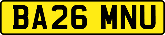 BA26MNU
