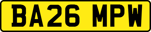 BA26MPW