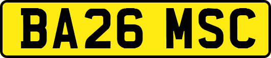 BA26MSC