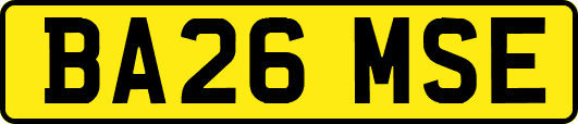 BA26MSE