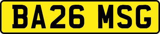BA26MSG