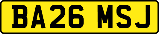 BA26MSJ
