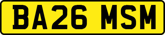 BA26MSM