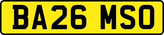 BA26MSO