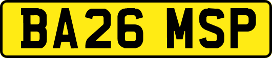 BA26MSP