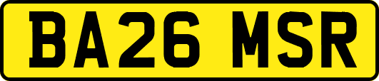 BA26MSR