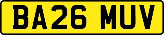 BA26MUV