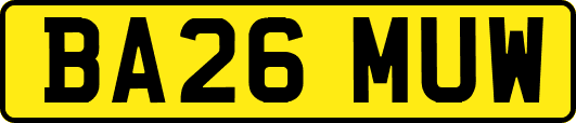 BA26MUW