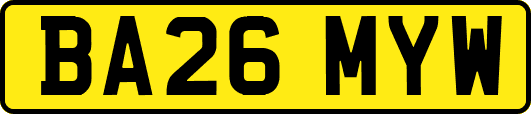 BA26MYW