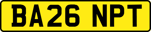 BA26NPT