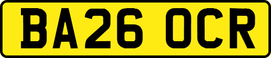 BA26OCR