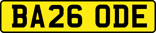 BA26ODE