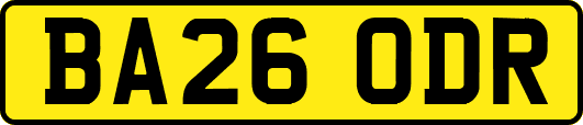 BA26ODR