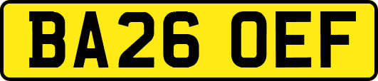BA26OEF