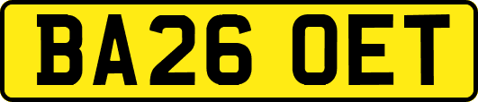 BA26OET