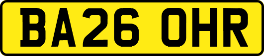 BA26OHR