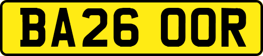 BA26OOR
