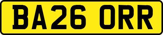 BA26ORR