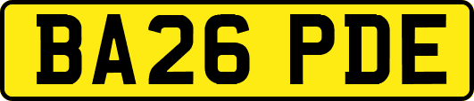 BA26PDE