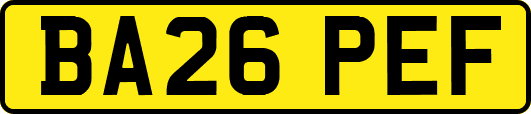 BA26PEF