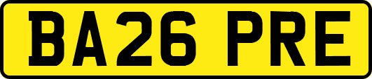 BA26PRE