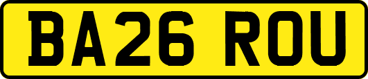 BA26ROU