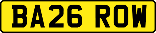 BA26ROW
