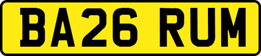 BA26RUM
