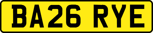BA26RYE
